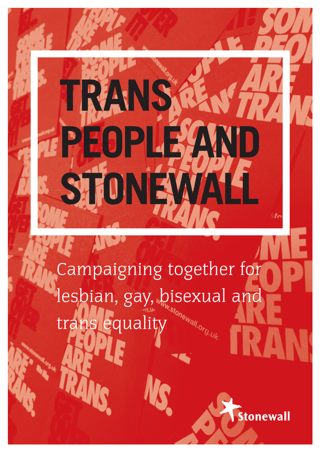 Campaigning Together for Lesbian, Gay, Bisexual and Trans Equality