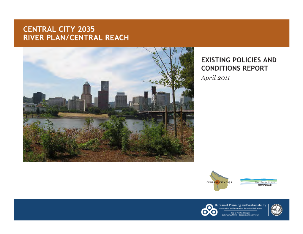 Central City 2035 River Plan/Central Reach