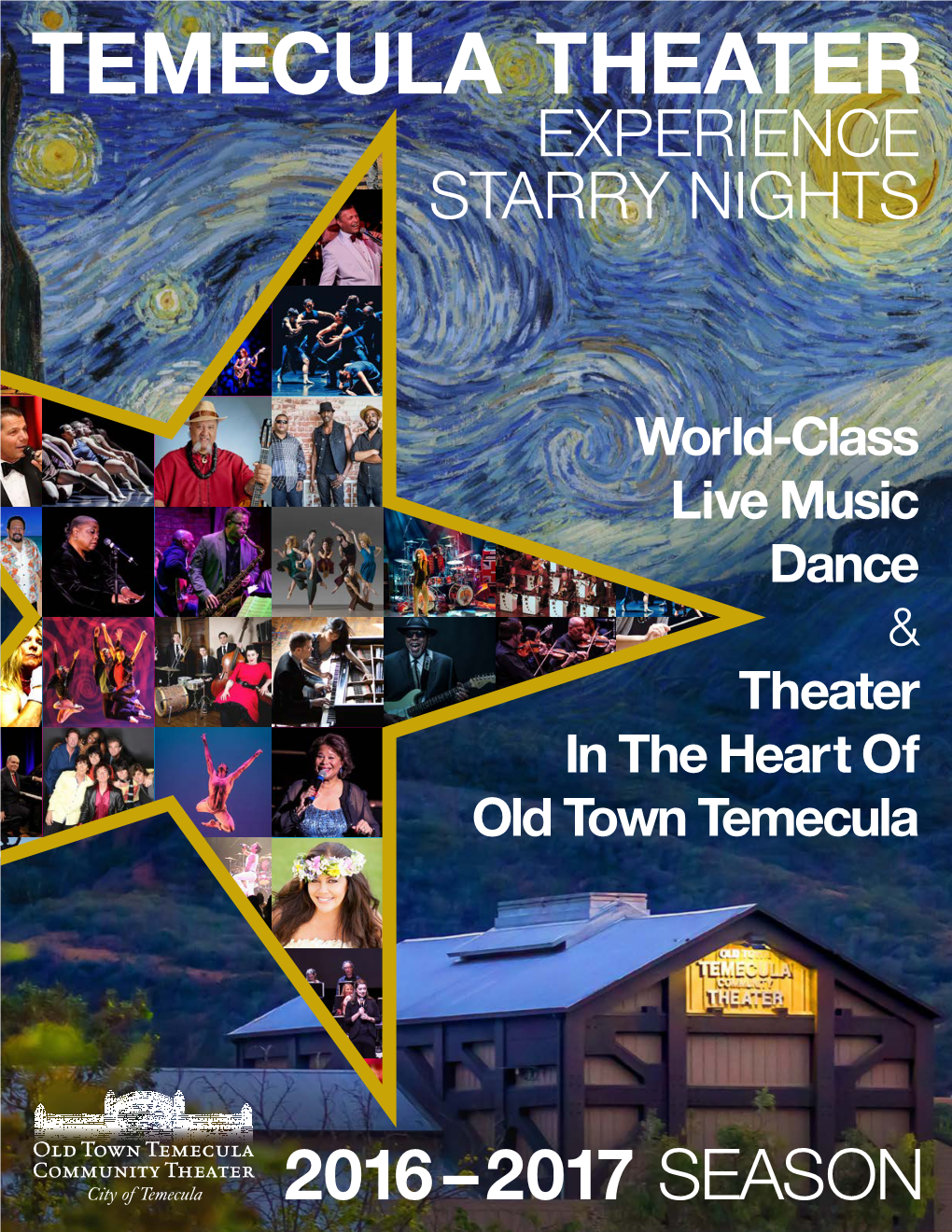 World-Class Live Music Dance & Theater in the Heart of Old Town Temecula