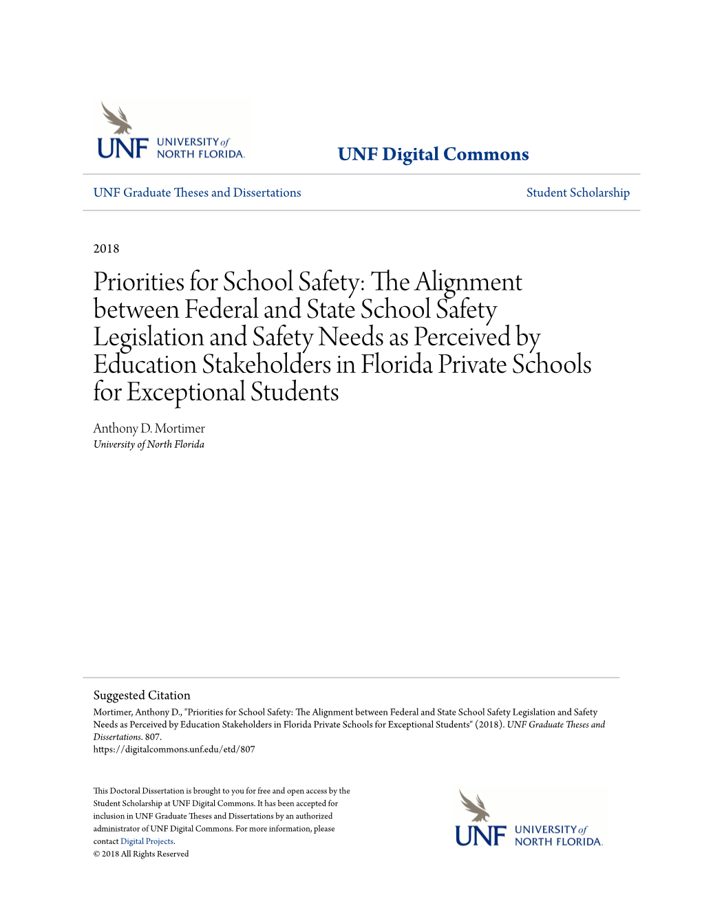 The Alignment Between Federal and State School Safety Legislation And