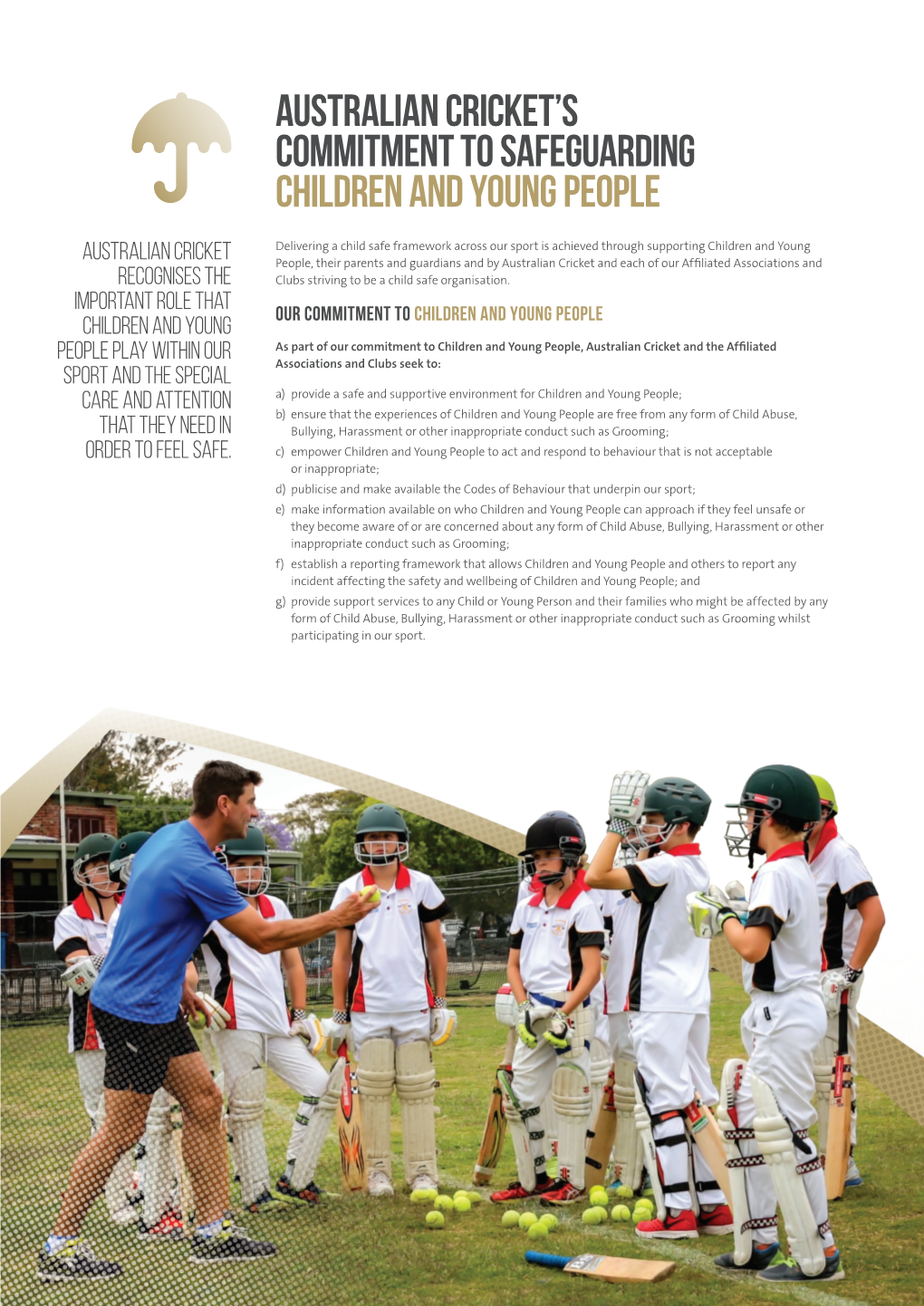 Australian Cricket's Commitment to Safeguarding