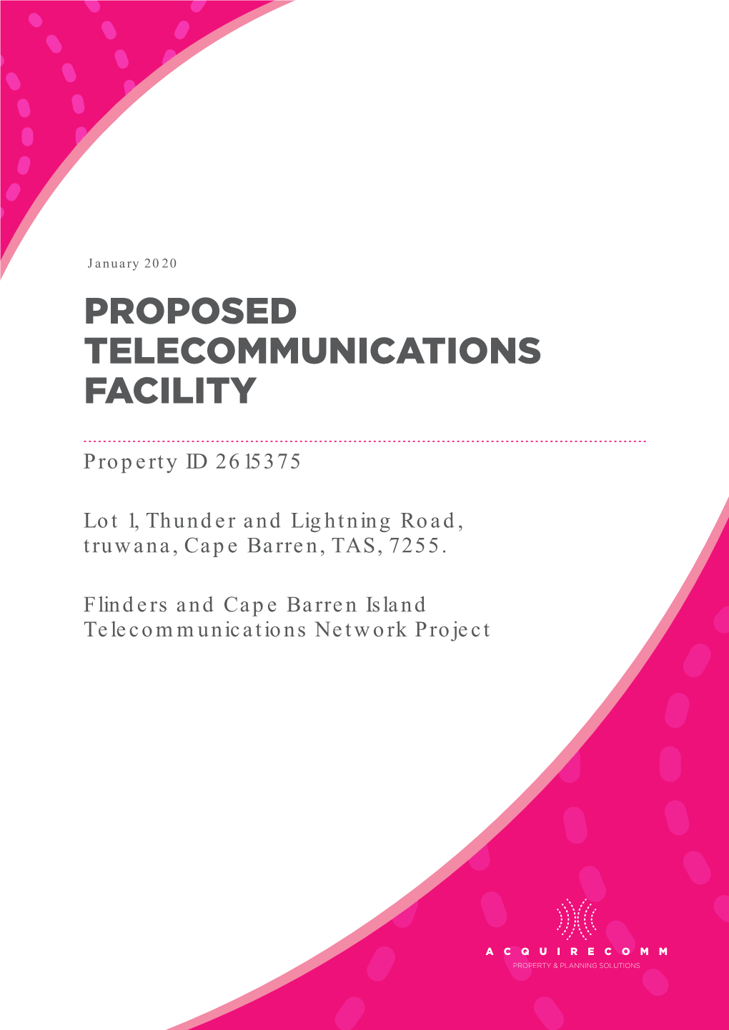 Proposed Telecommunications Facility