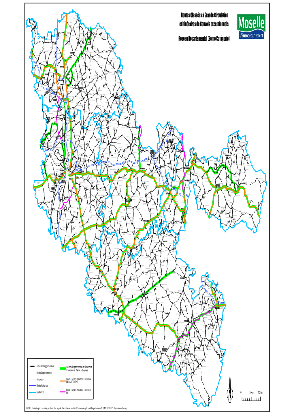 Routes Classées À Grande Circulation Et Itinéraires De Convois