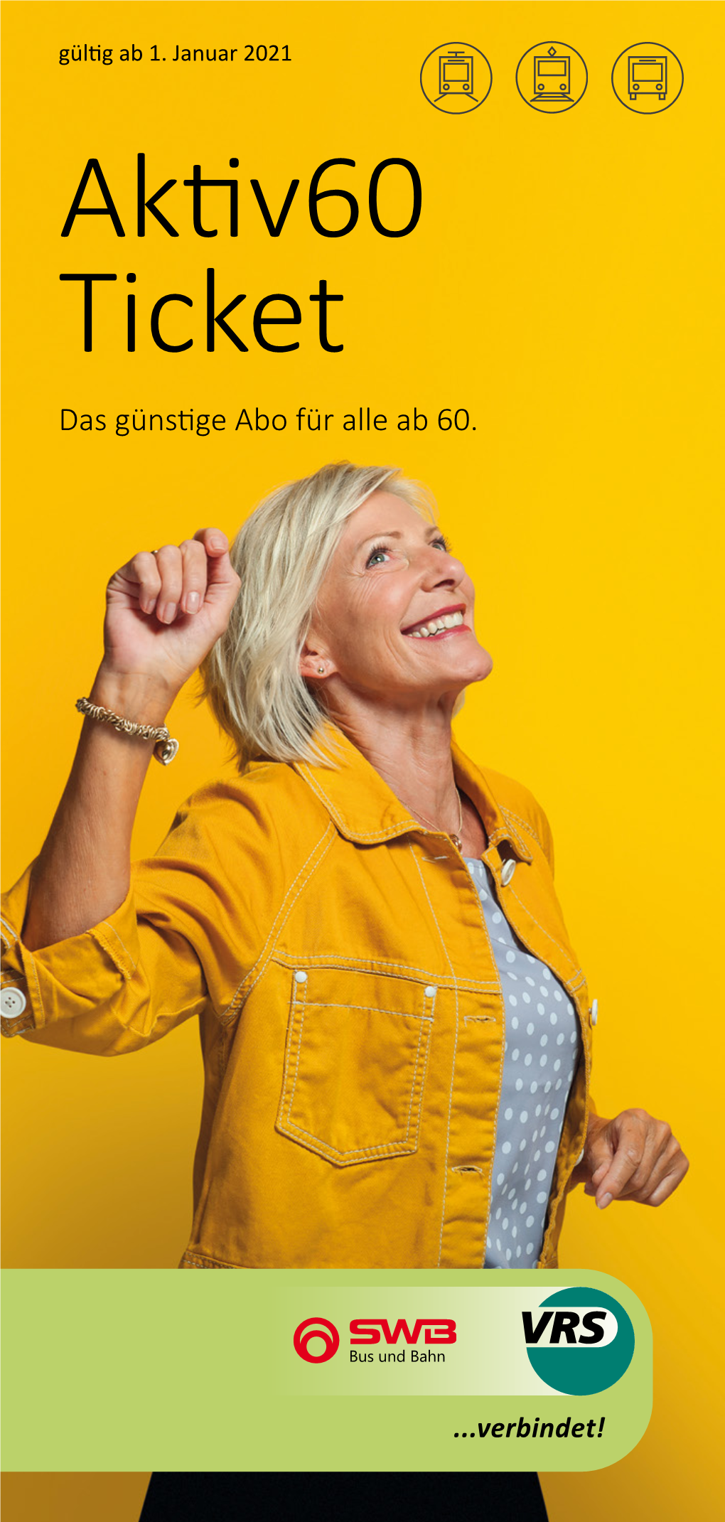 Aktiv60 Ticket Das Günstige Abo Für Alle Ab 60