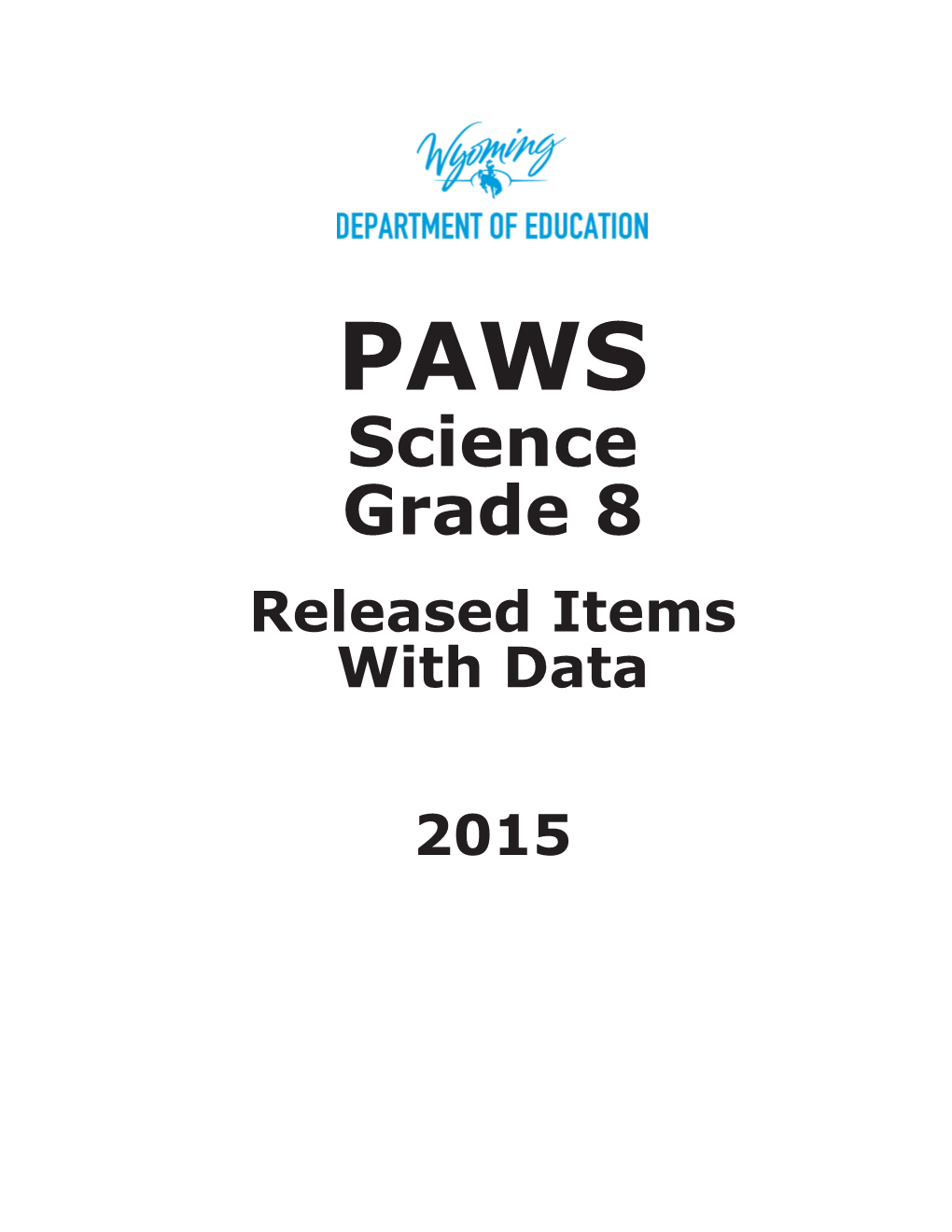 2015-Released-Items-Science-Grade-8
