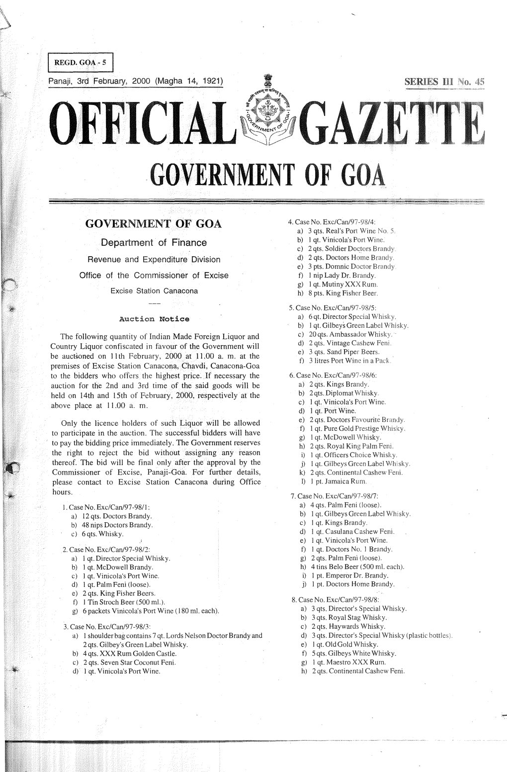 ·Government of G A