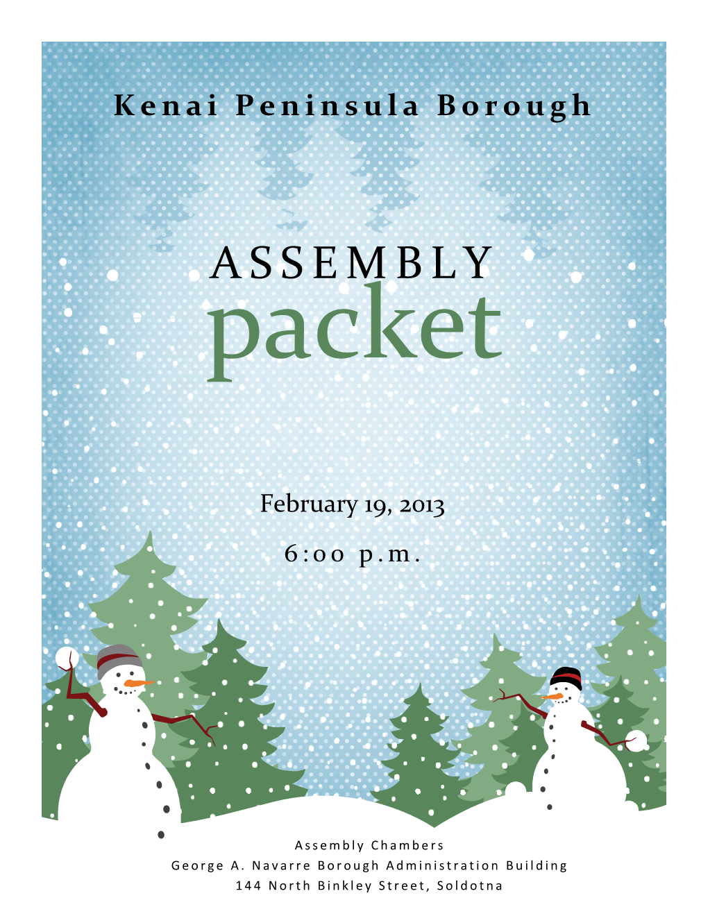 ASSEMBLY Packet