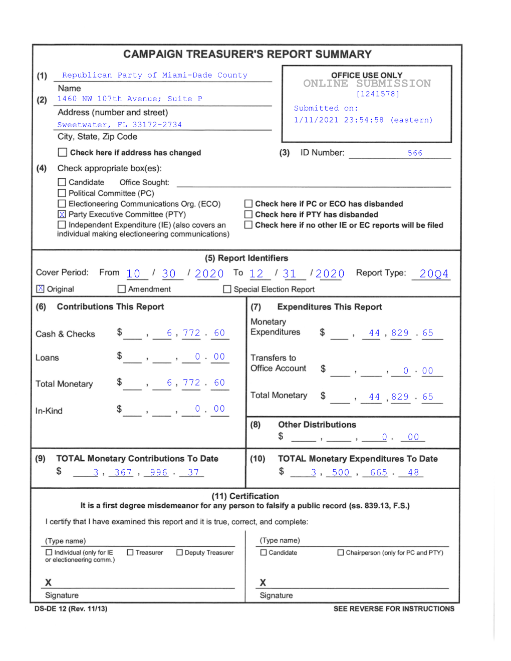 Online Submission 10 30 2020 12 31 2020 20Q4