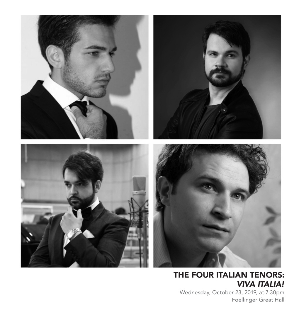 The Four Italian Tenors