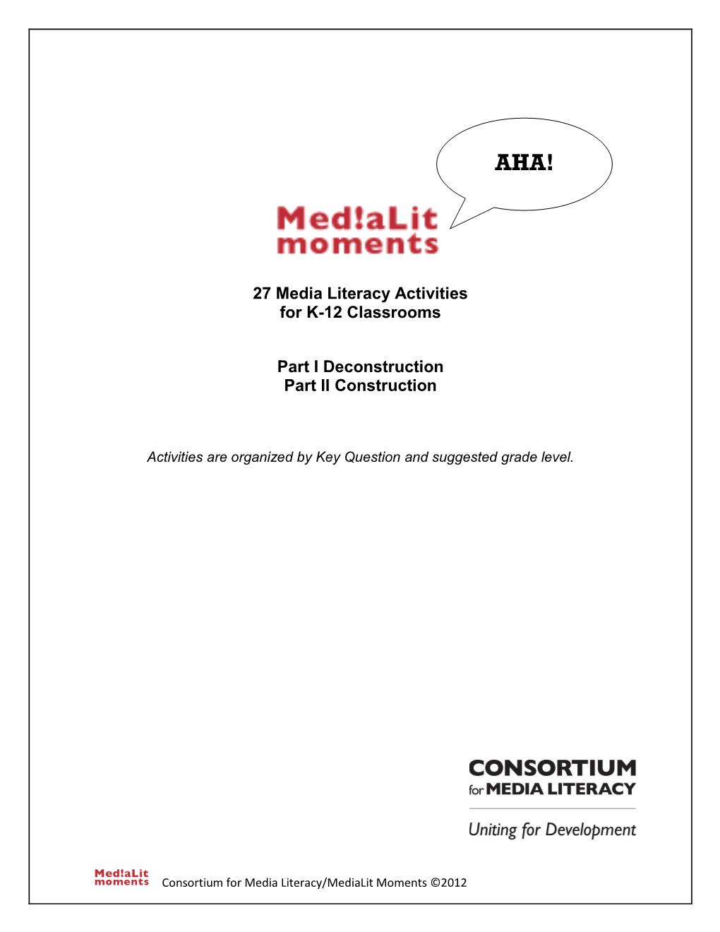 Medialit Moments Book