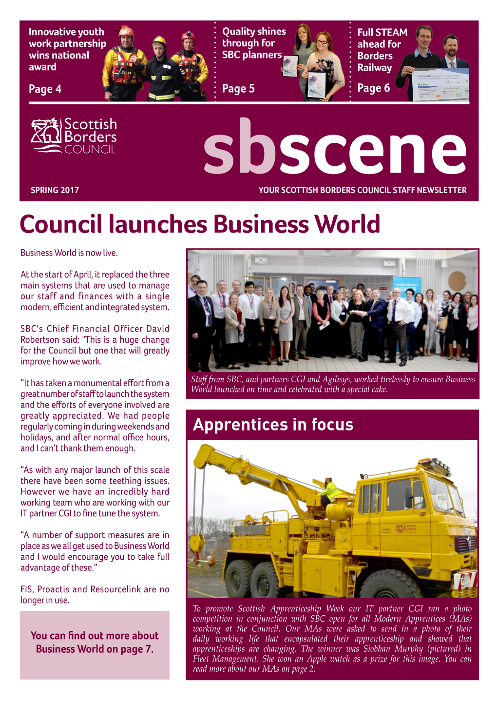 Council Launches Business World Business World Is Now Live