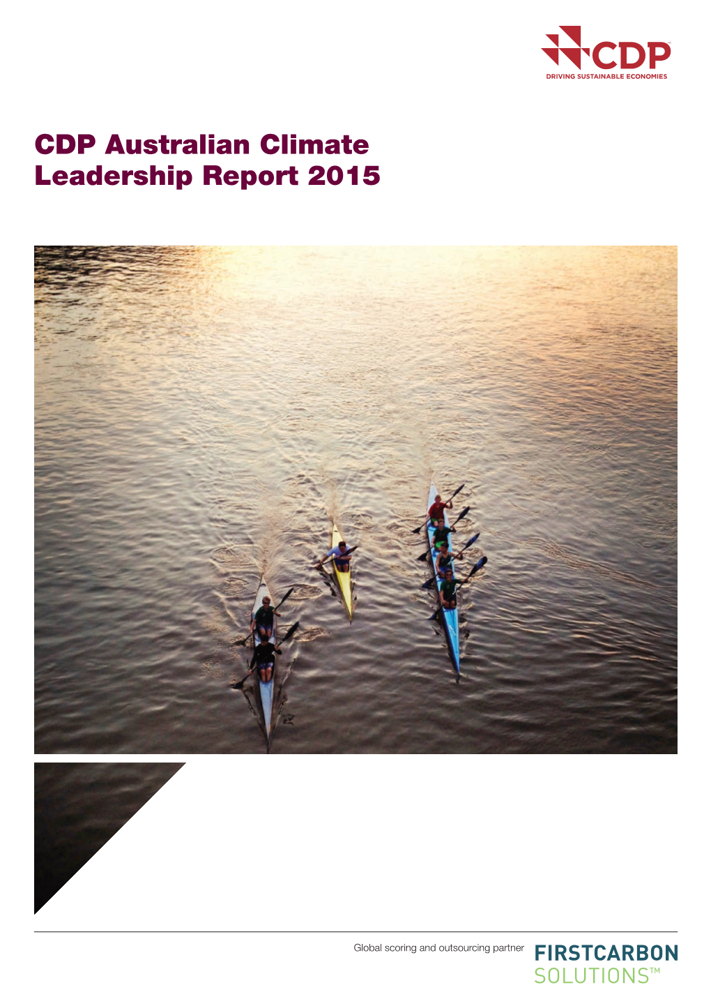 CDP Australian Climate Leadership Report 2015