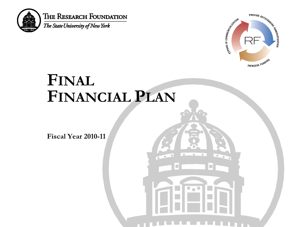 Final Financial Plan