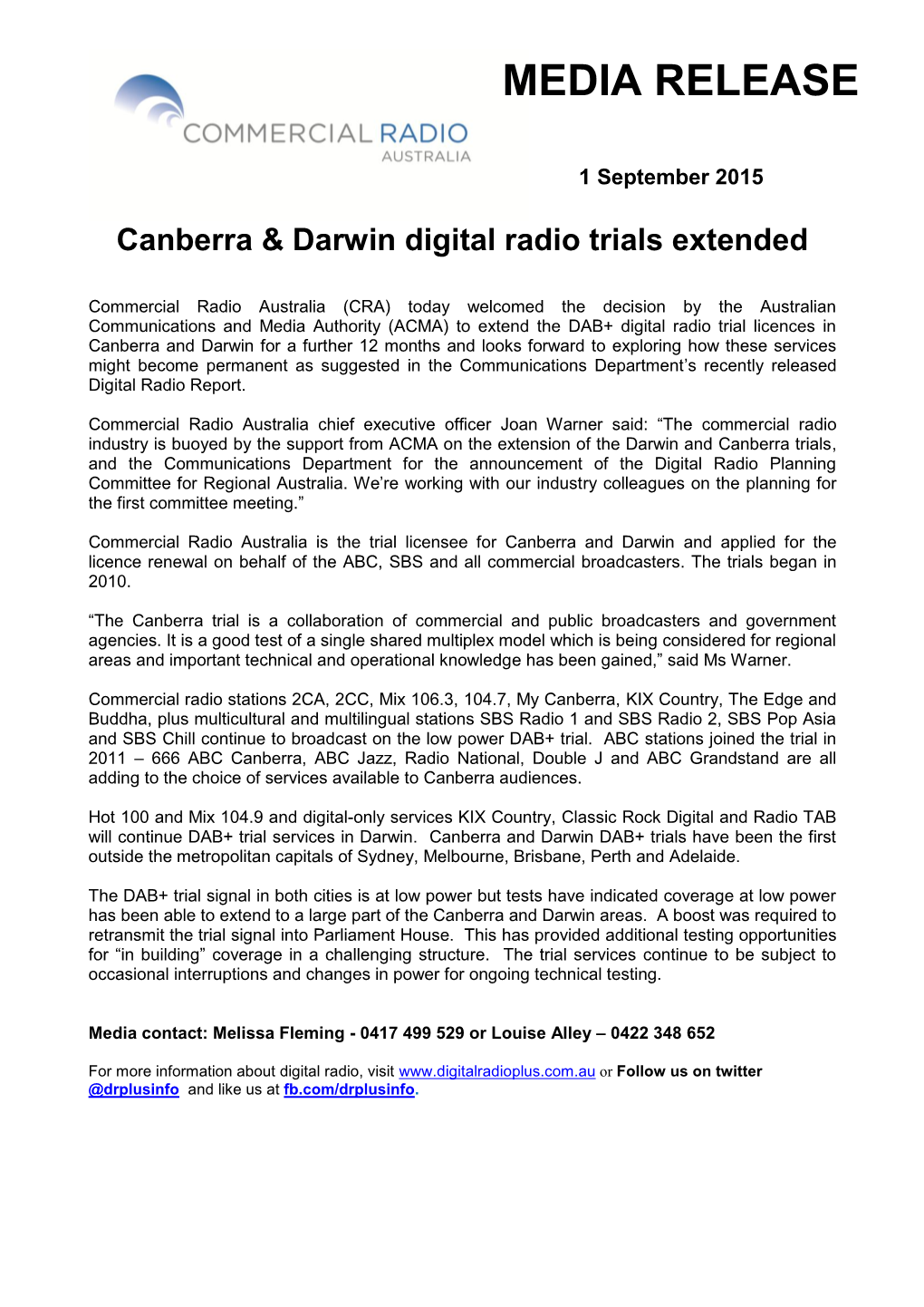 Digital Radio Sales