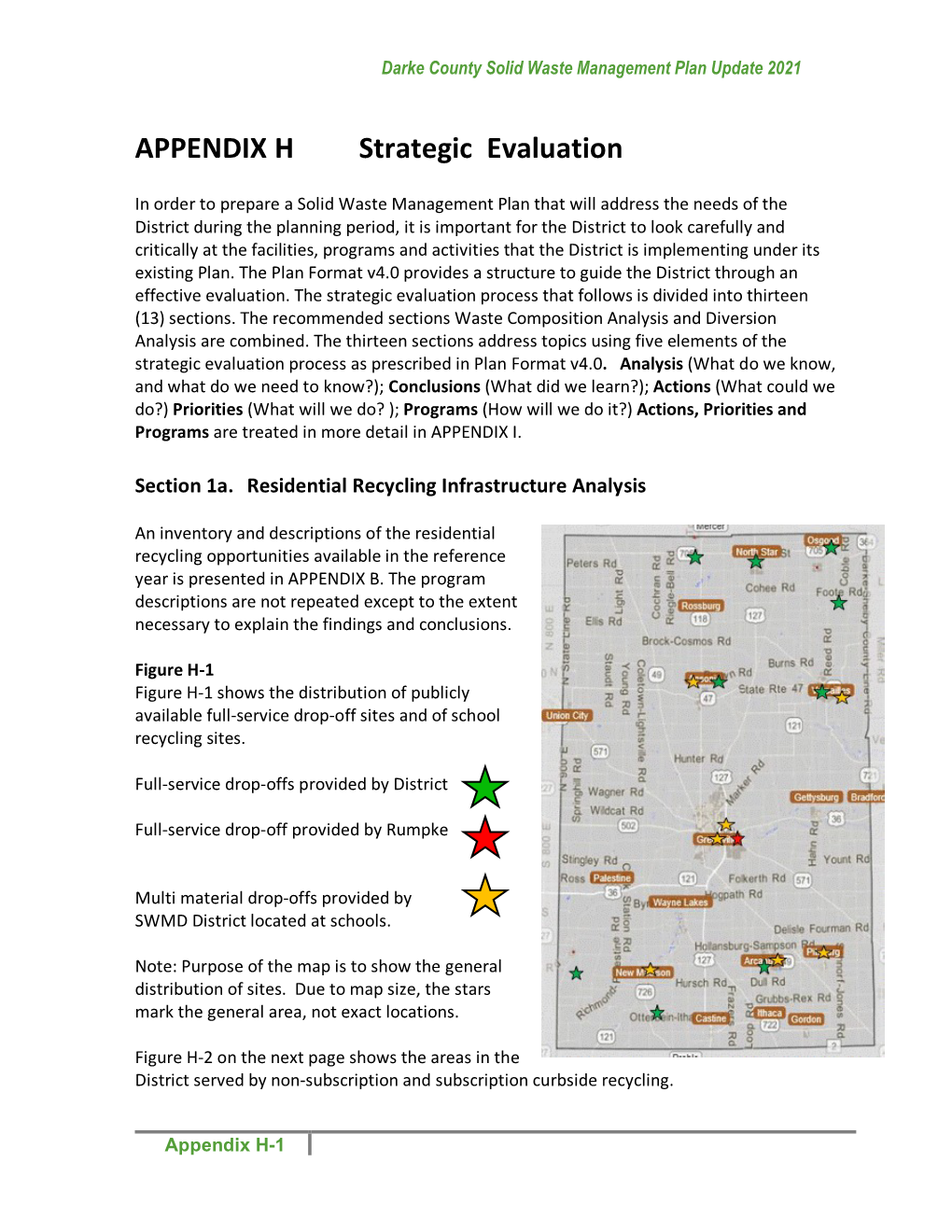 APPENDIX H Strategic Evaluation