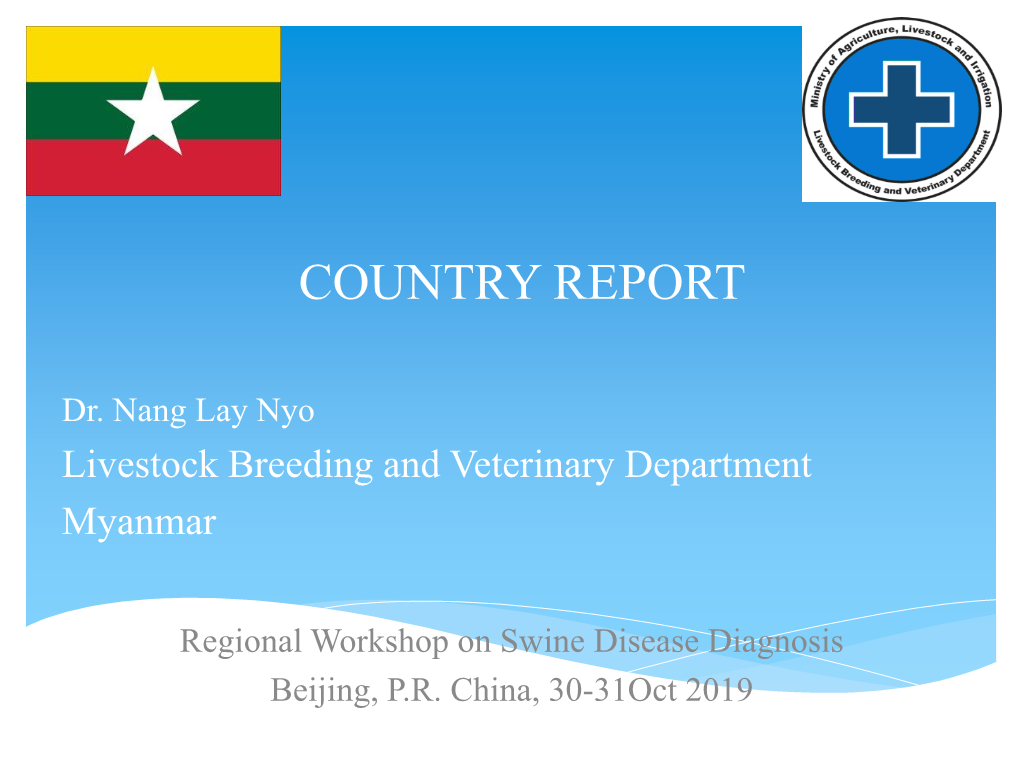 1-6 Myanmar Country Report