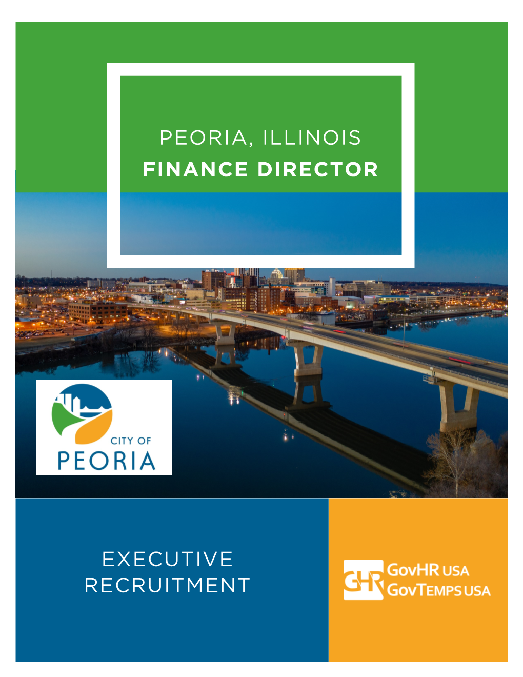 Peoria, Illinois Finance Director Executive