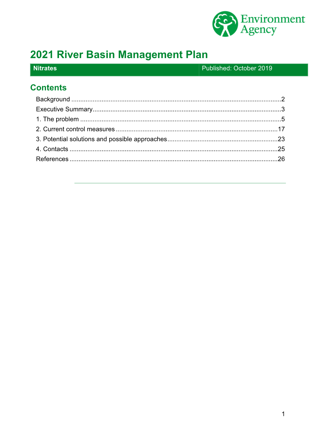 Nitrates Published: October 2019