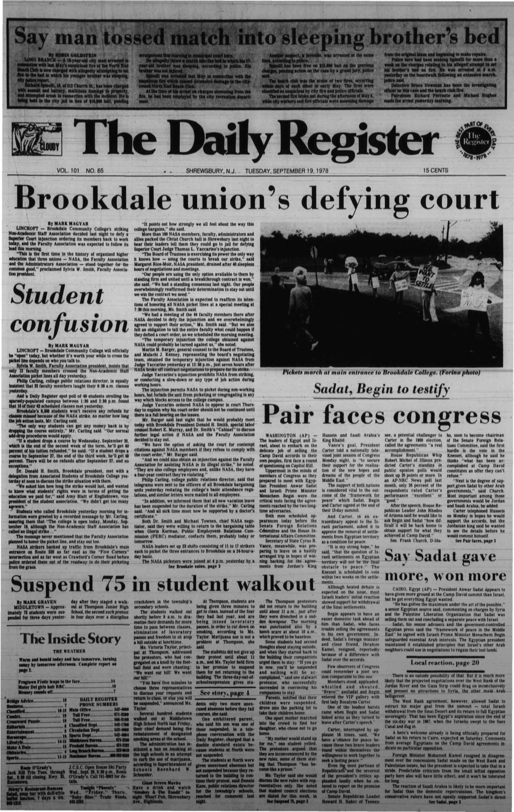 Brookdale Union's Defying Court