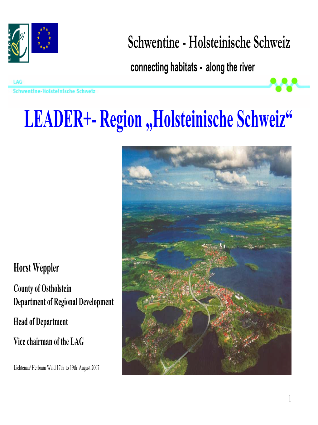Schwentine - Holsteinische Schweiz Connecting Habitats - Along the River