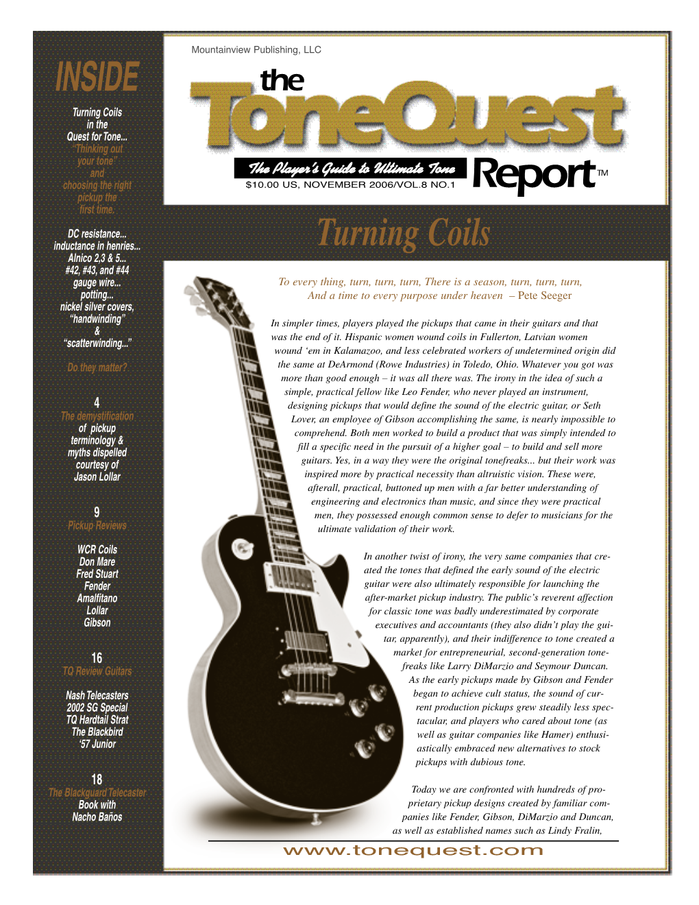 Lollar Pickups & Custom Guitars | the Tonequest Report