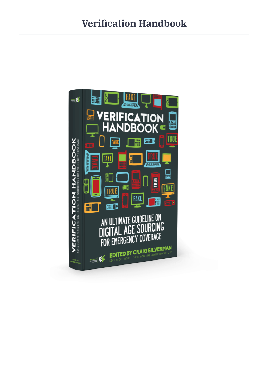 Verification Handbook