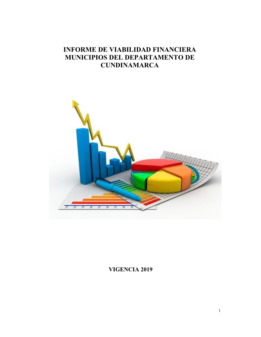 Informe De Viabilidad Financiera Municipios Del Departamento De Cundinamarca