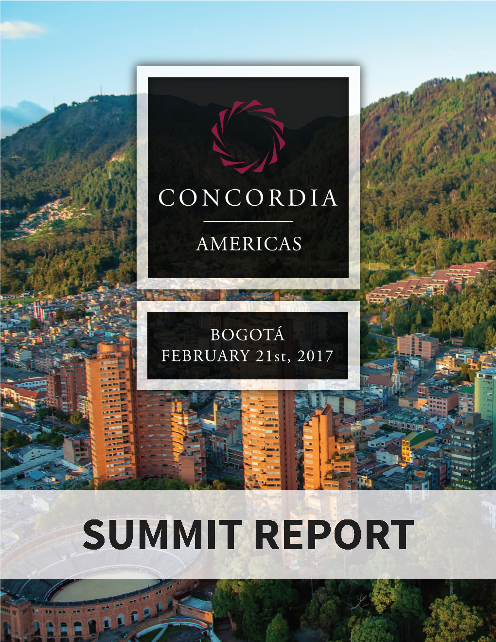 Concordia Americas Summit in Bogotá on February 21, 2017