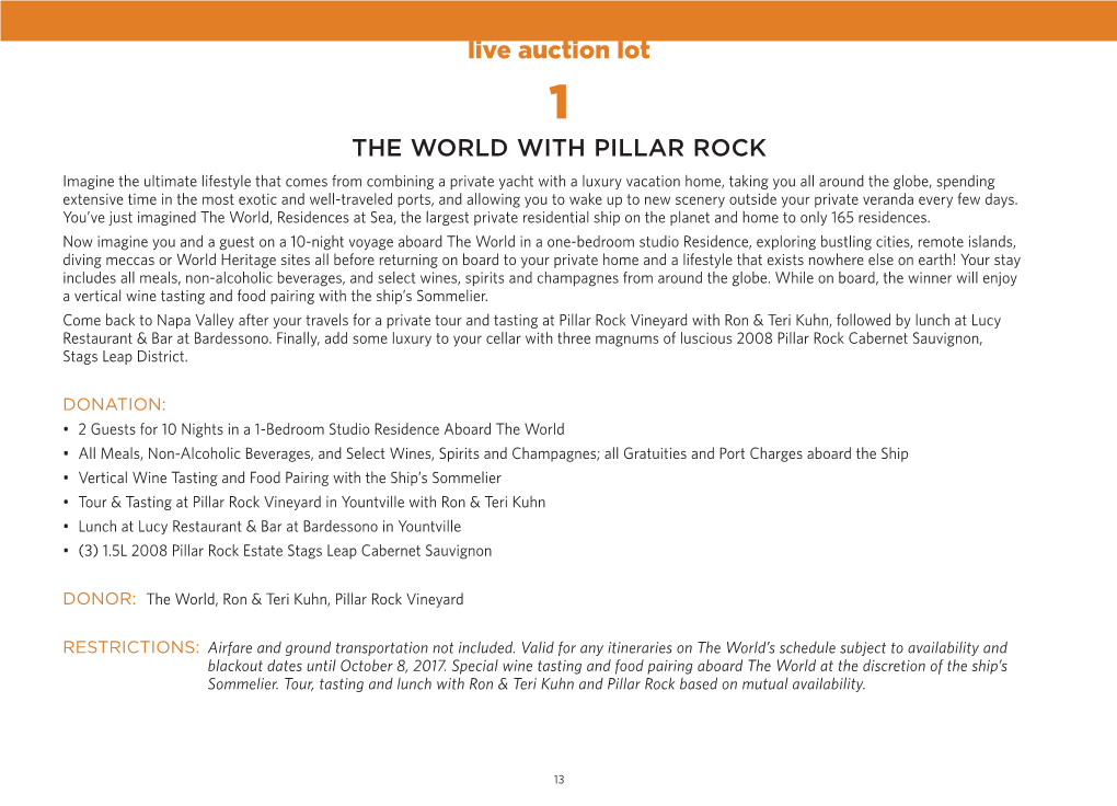 The World with Pillar Rock