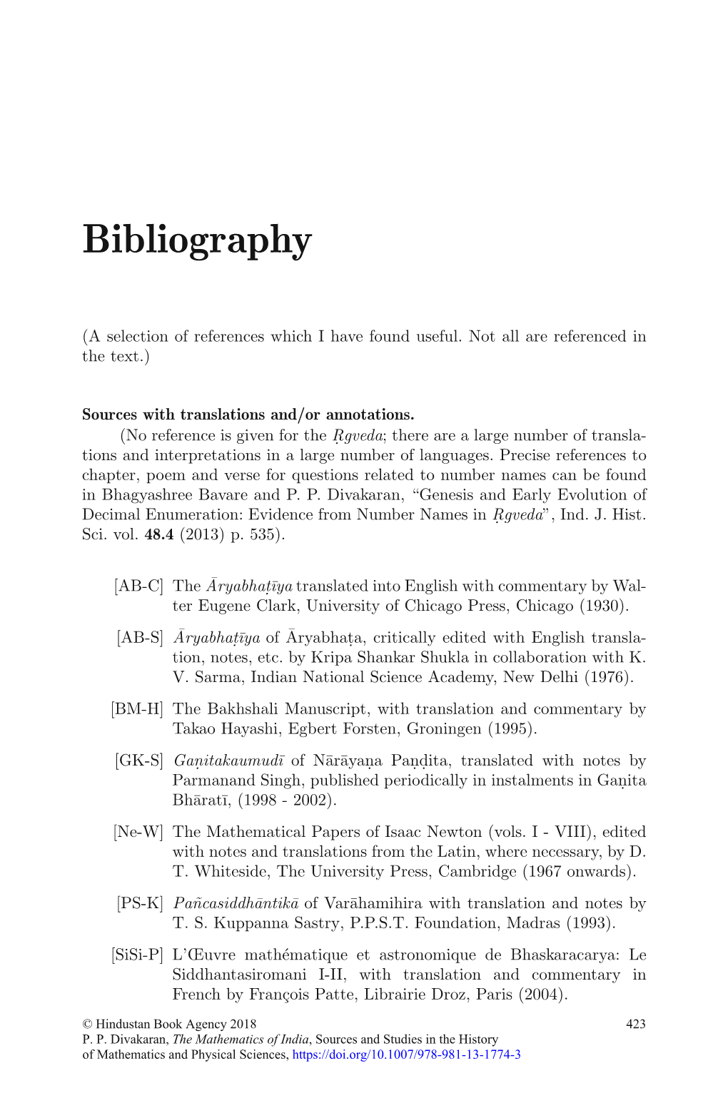 Bibliography