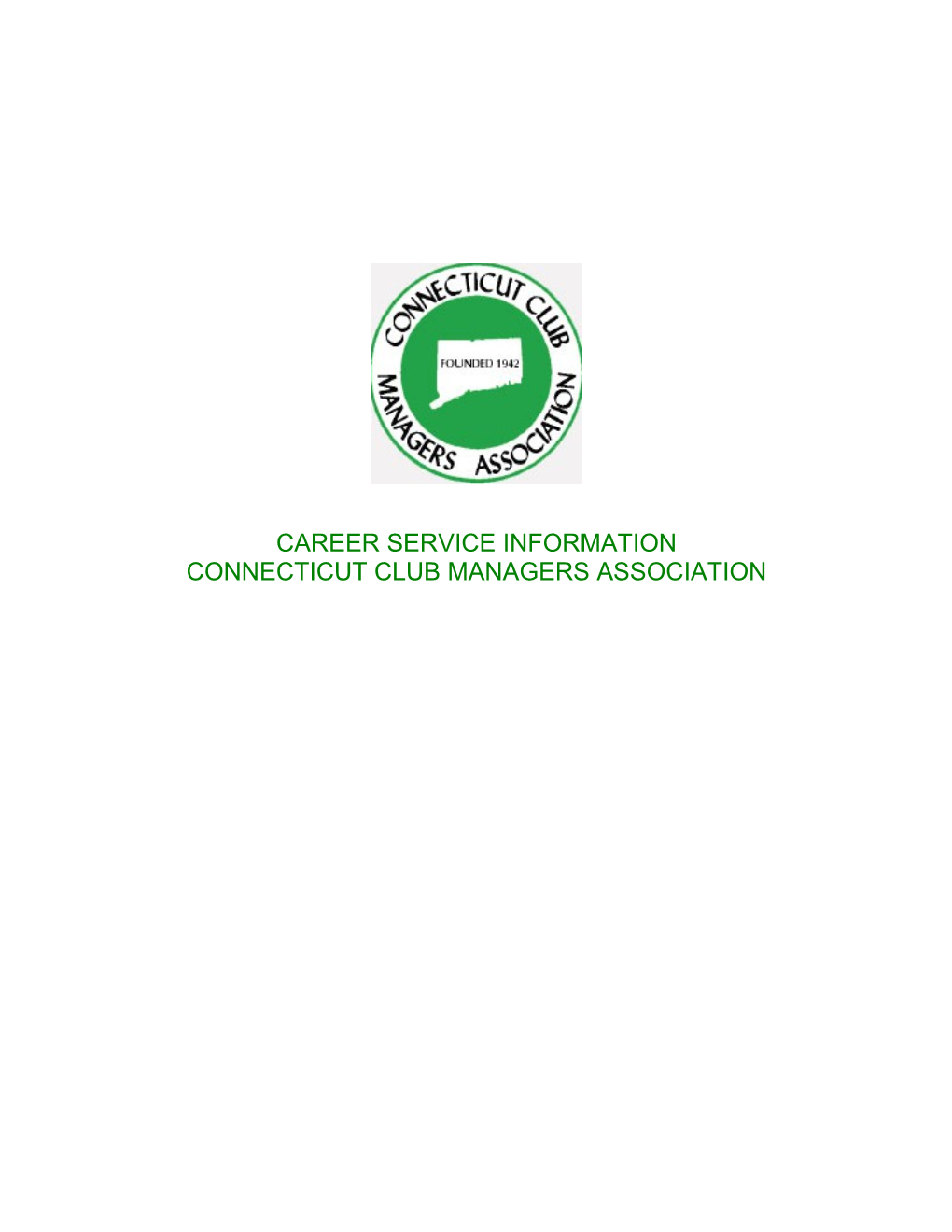 Connecticut Club Managers Association