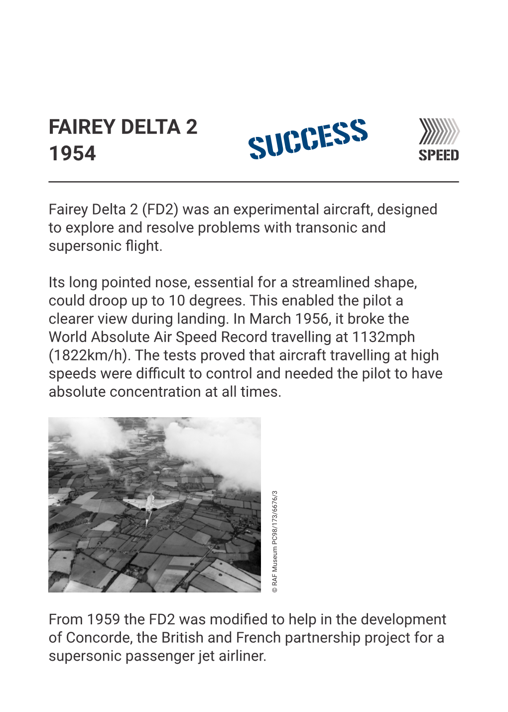 Fairey Delta 2 1954