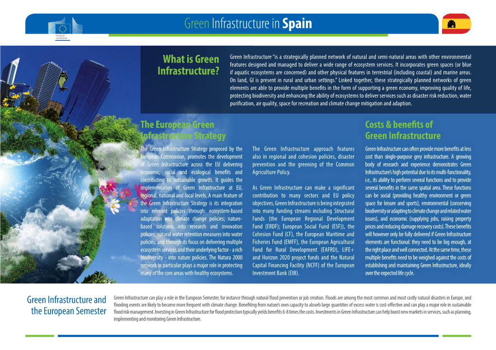 Greeninfrastructure in Spain