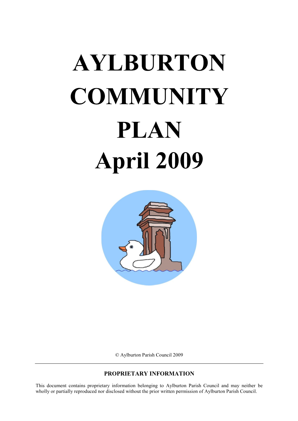 Aylburton Community Plan 2009