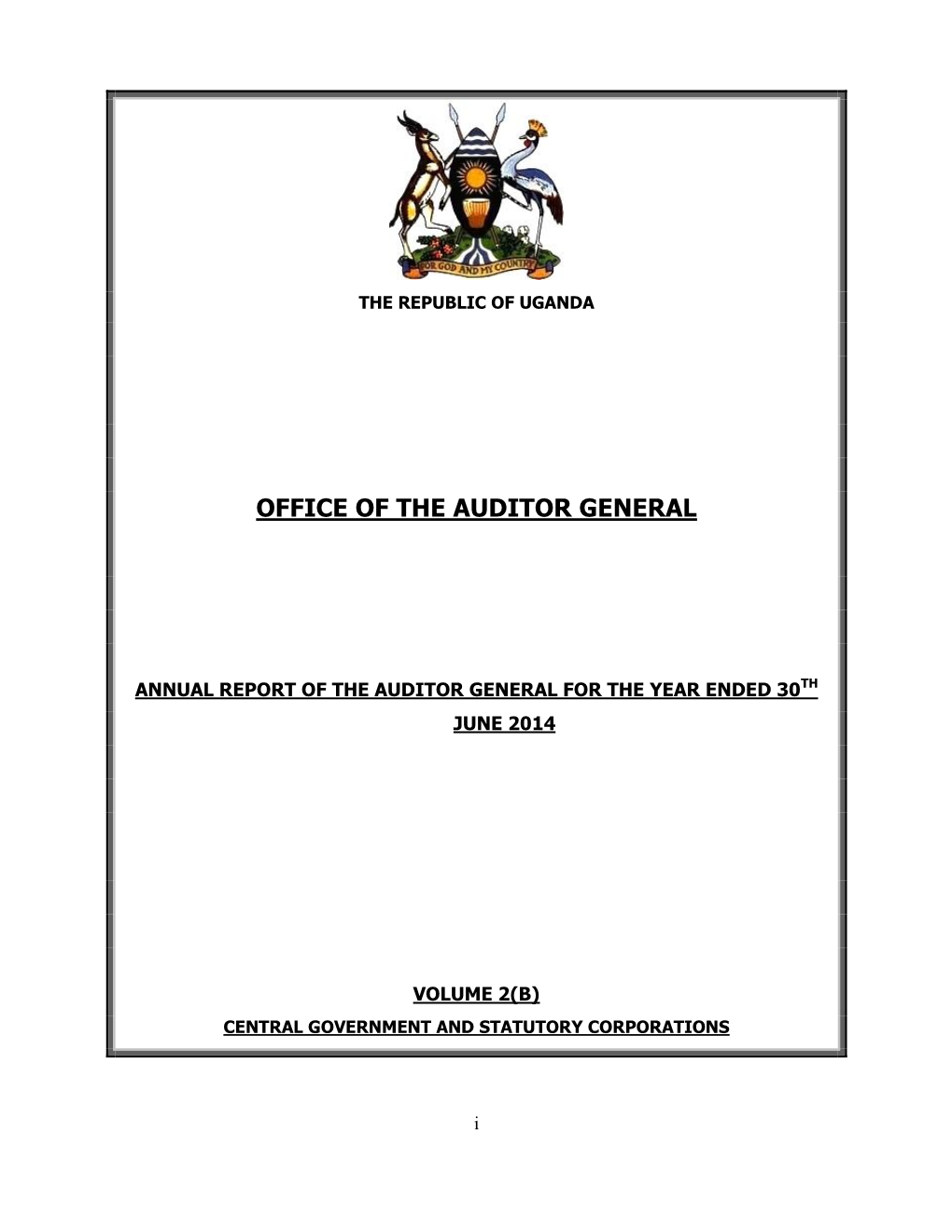 Office of the Auditor General