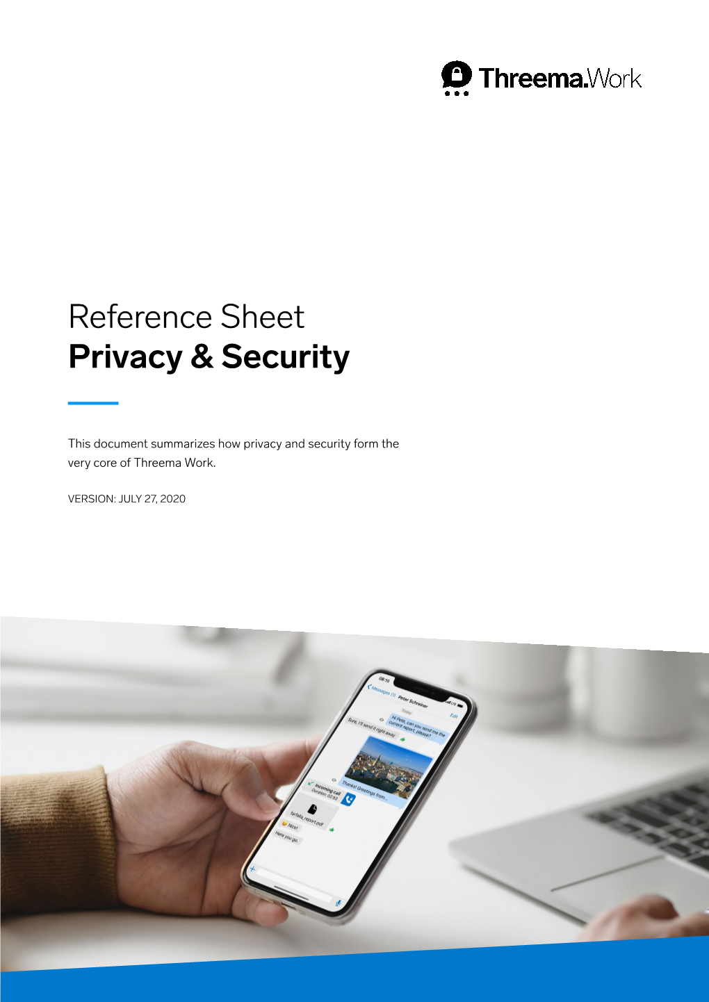 Privacy and Security Form the Very Core of Threema Work