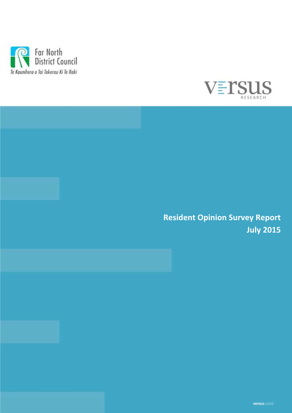 Resident Opinion Survey Report July 2015
