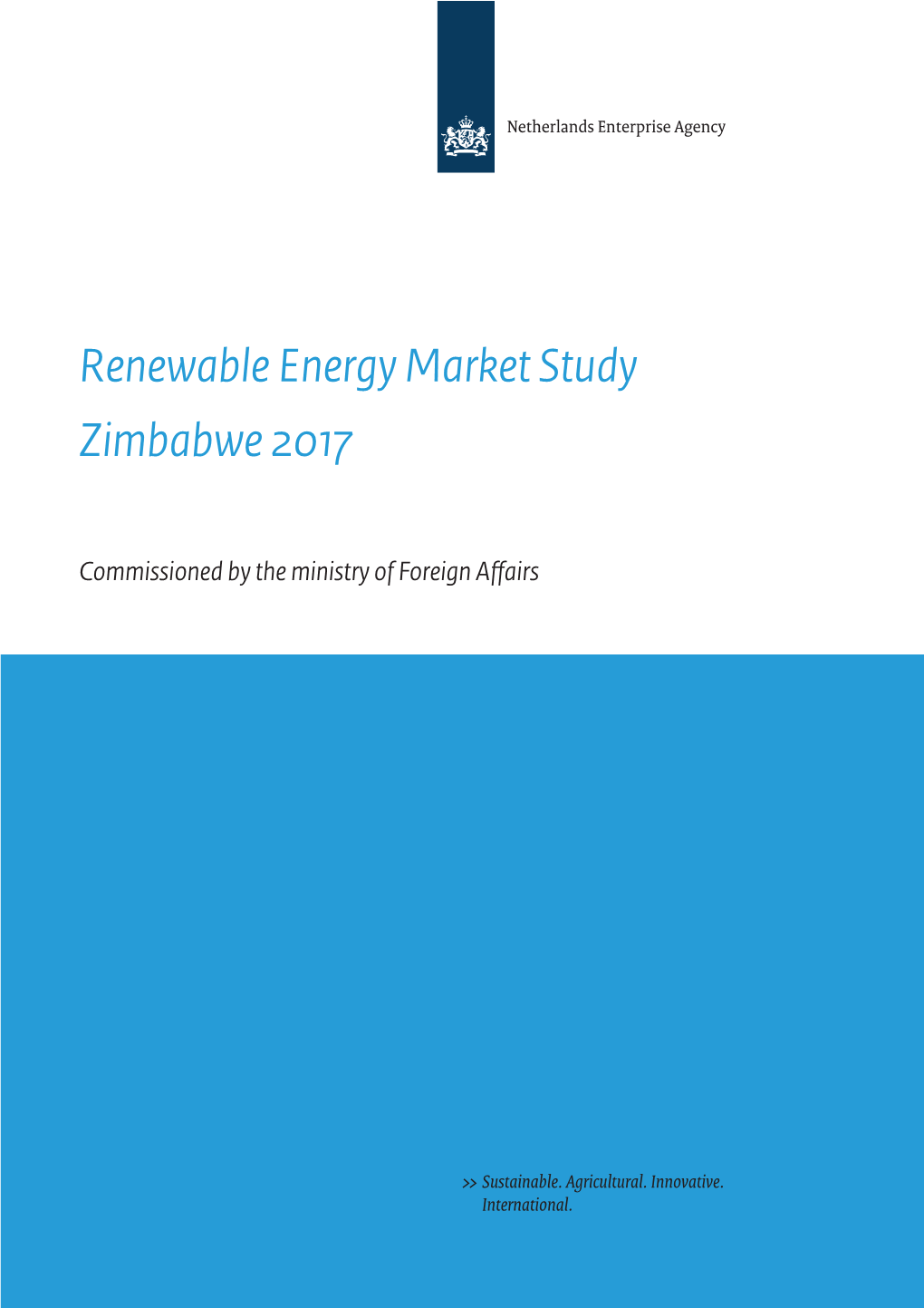 Renewable Energy Market Study Zimbabwe 2017