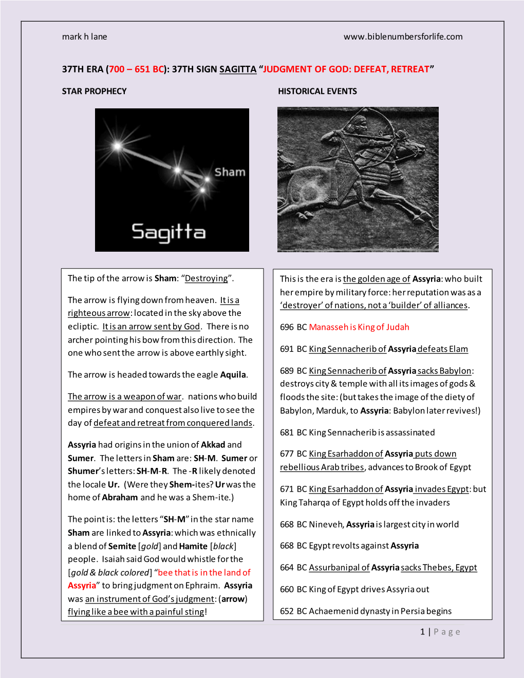 37Th Era (700 – 651 Bc): 37Th Sign Sagitta “Judgment of God: Defeat, Retreat”