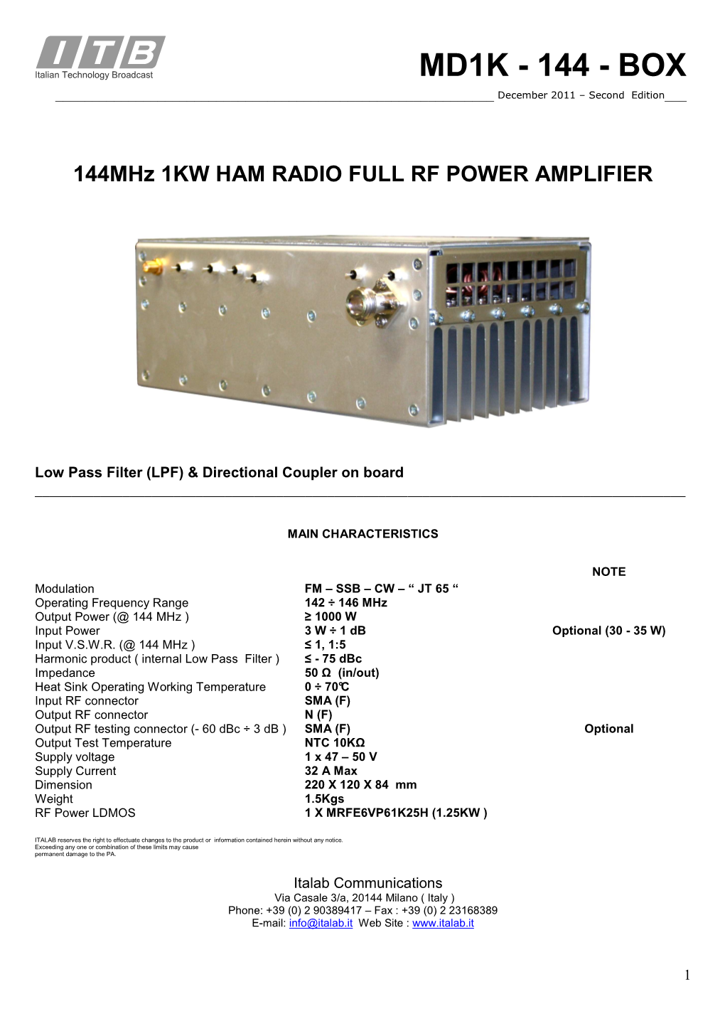 Md1k - 144 - Box