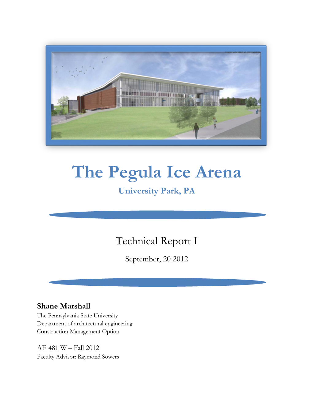 The Pegula Ice Arena University Park, PA