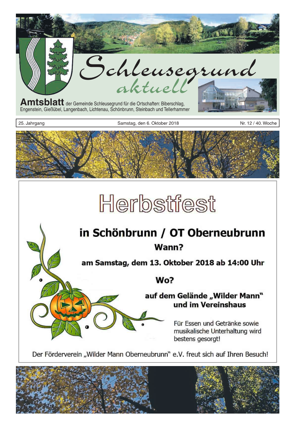 Amtsblatt Oktober 2018