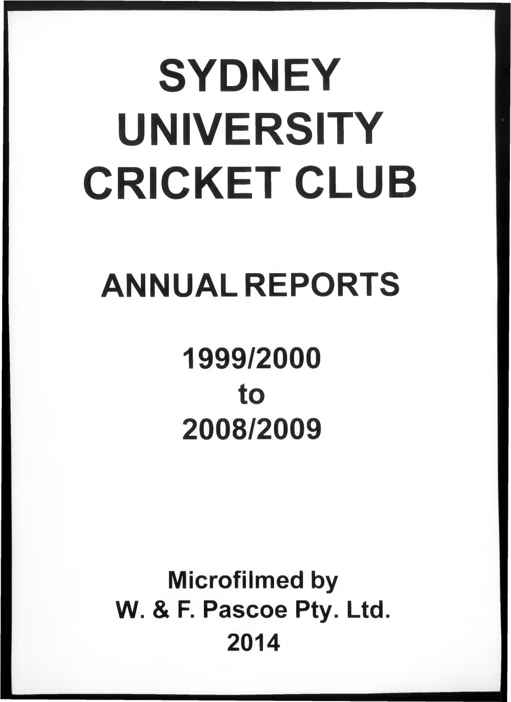 Sydney University Cricket Club