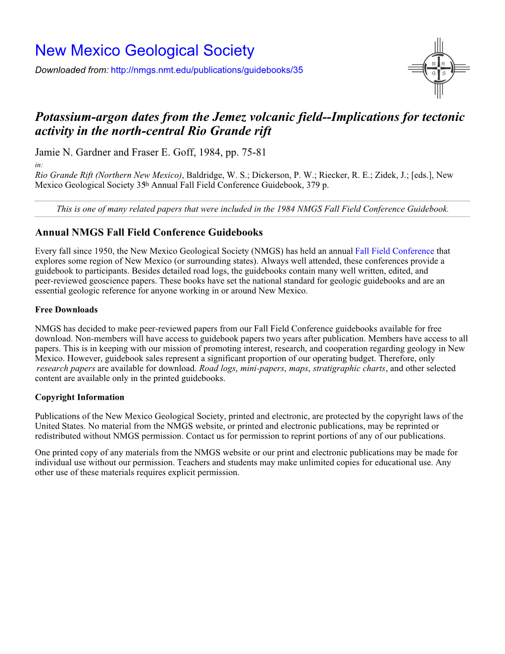 Implications for Tectonic Activity in the North-Central Rio Grande Rift Jamie N