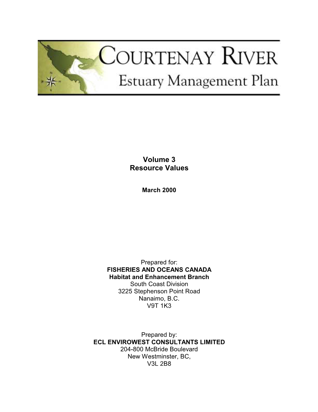 Courtenay River Estuary Management Plan