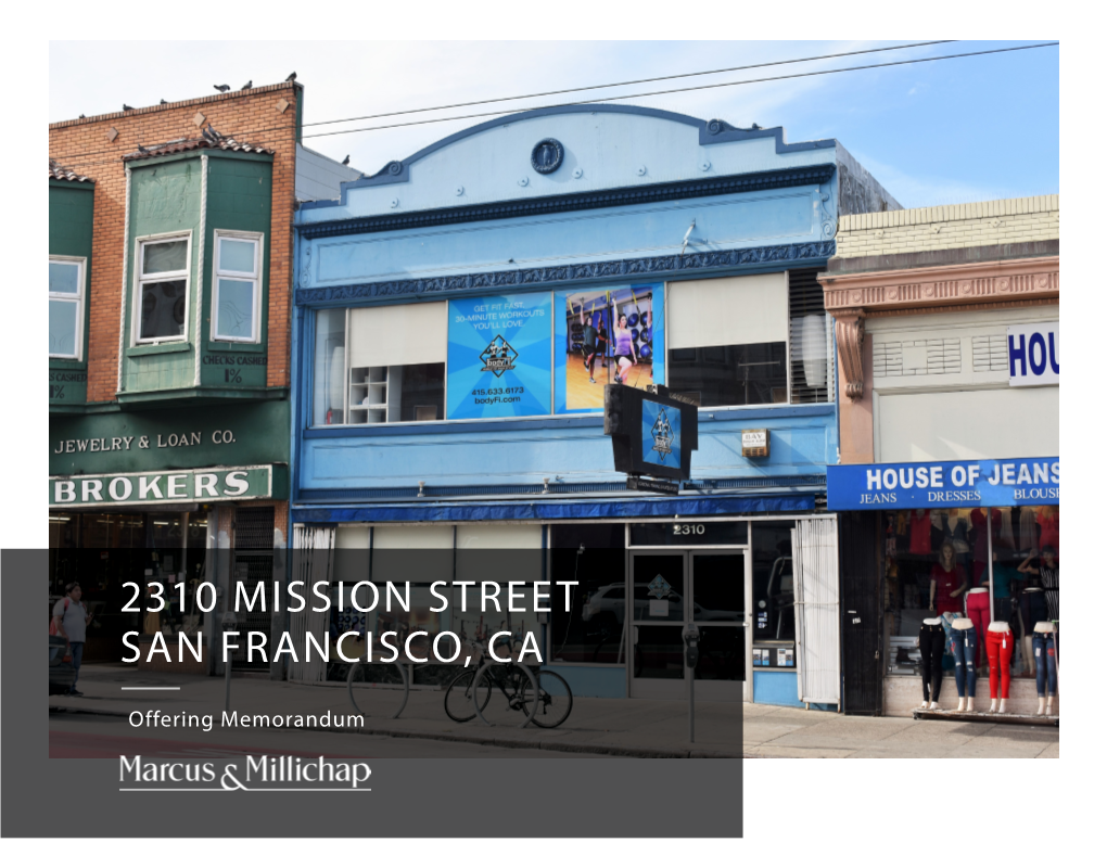 2310 Mission Street San Francisco, Ca