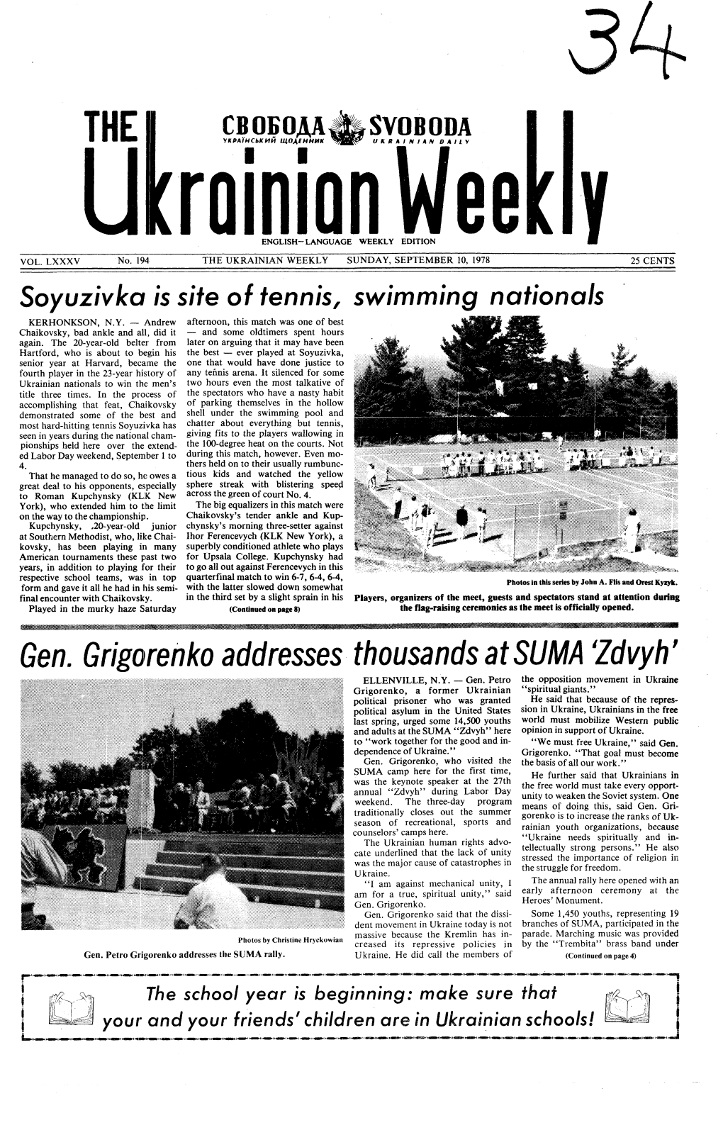 The Ukrainian Weekly 1978