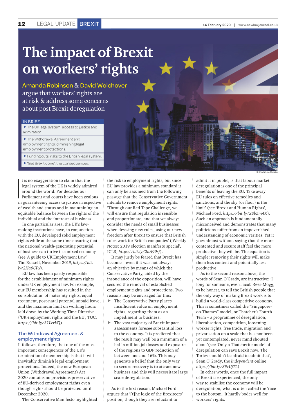 The Impact of Brexit on Workers' Rights