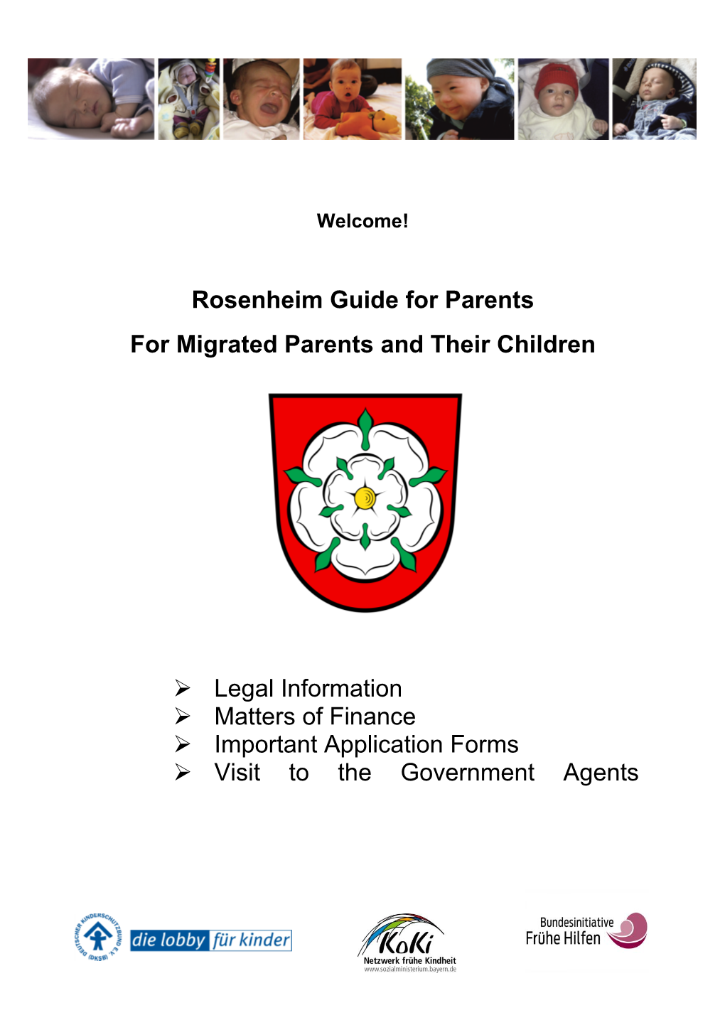 Rosenheim Guide for Parents for Migrated Parents and Their Children
