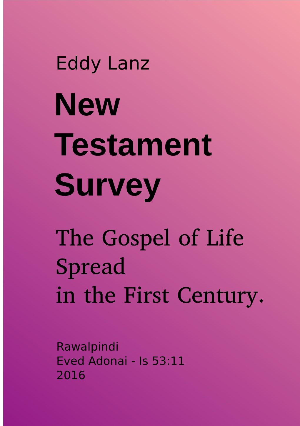 New Testament Survey